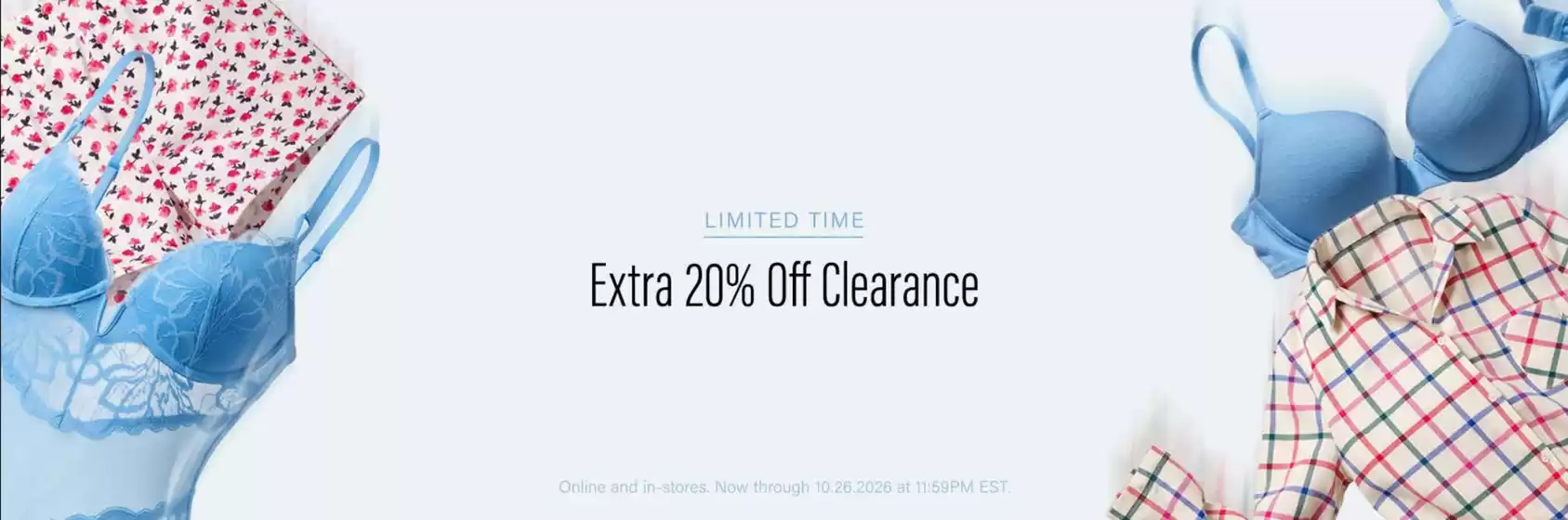 Catálogo La Senza | Extra 20% Off Clearance | 2026-10-20T00:00:00.000Z - 2026-10-26T00:00:00.000Z