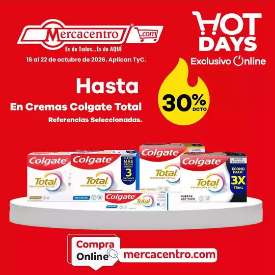 Catálogo MercaCentro en Espinal | Gangas exclusivas | 2026-10-16T00:00:00.000Z - 2026-10-22T00:00:00.000Z