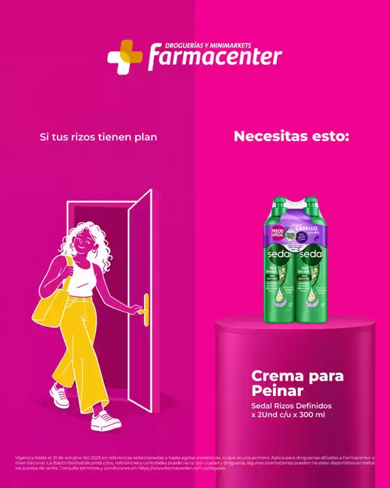 Catálogo Farmacenter | Farmacenter encuentras opciones para acompañar cada momento de tu día | 2026-10-22T00:00:00.000Z - 2026-10-31T00:00:00.000Z