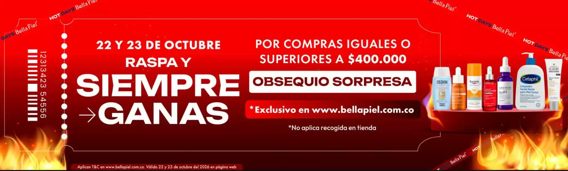 Catálogo Bella Piel en Gachantivá | Ofertas Especiales | 2026-10-22T00:00:00.000Z - 2026-10-23T00:00:00.000Z