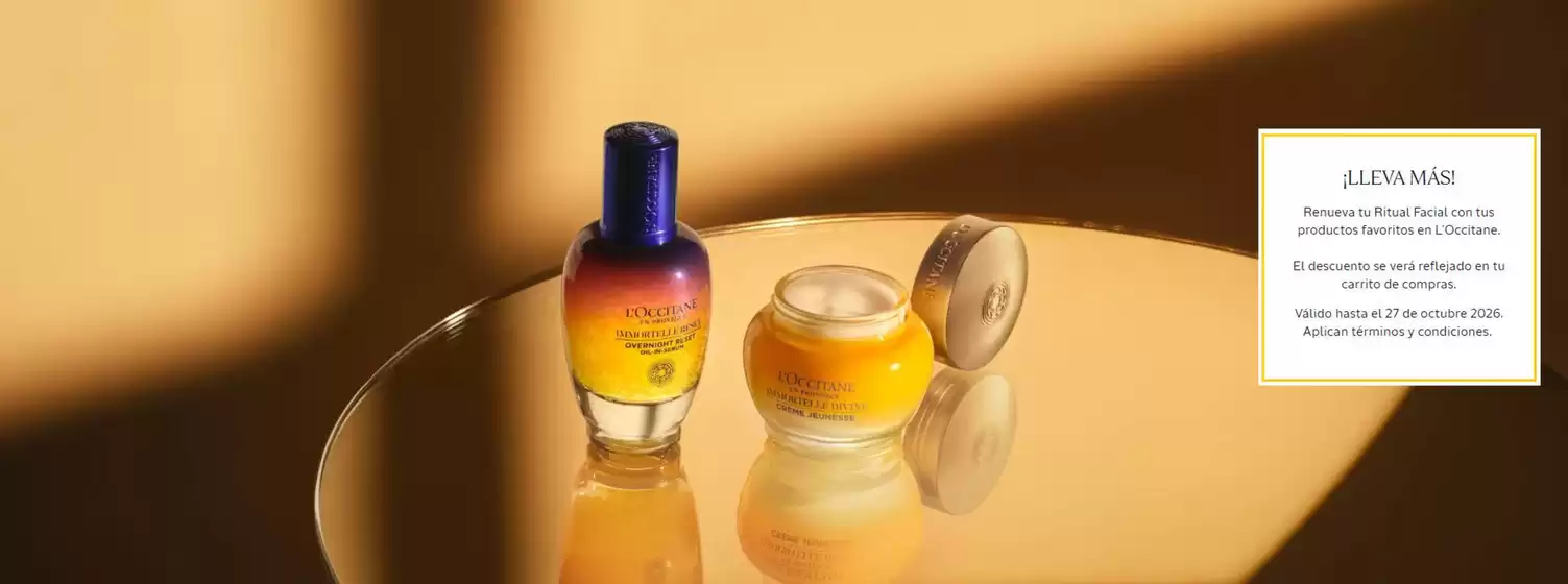 Catálogo L'Occitane | El descuento se verá reflejado en tu carrito de compras | 2026-10-22T00:00:00.000Z - 2026-10-27T00:00:00.000Z