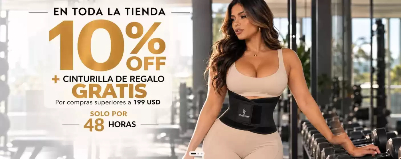 Catálogo Forma tu Cuerpo | 10% OFF + Cinturilla de Regalo, Gratis por compras superiores a $199 USD | 2026-10-22T00:00:00.000Z - 2026-10-22T00:00:00.000Z