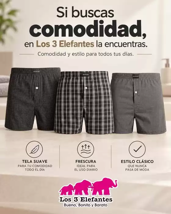 Catálogo Los Tres Elefantes | Ofertas y gangas exclusivas | 2026-10-22T00:00:00.000Z - 2026-11-05T00:00:00.000Z