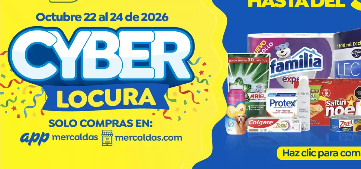 Catálogo Mercaldas | Grandes descuentos en productos seleccionados | 2026-10-22T00:00:00.000Z - 2026-10-24T00:00:00.000Z