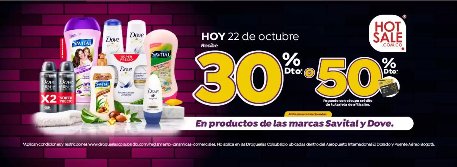 Catálogo Droguerías Colsubsidio | Grandes descuentos en productos seleccionados | 2026-10-22T00:00:00.000Z - 2026-10-22T00:00:00.000Z