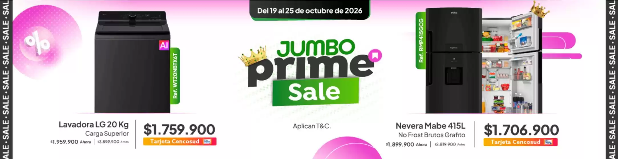 Catálogo Jumbo en Yopal | Ofertas Jumbo | 2026-10-19T00:00:00.000Z - 2026-10-25T00:00:00.000Z