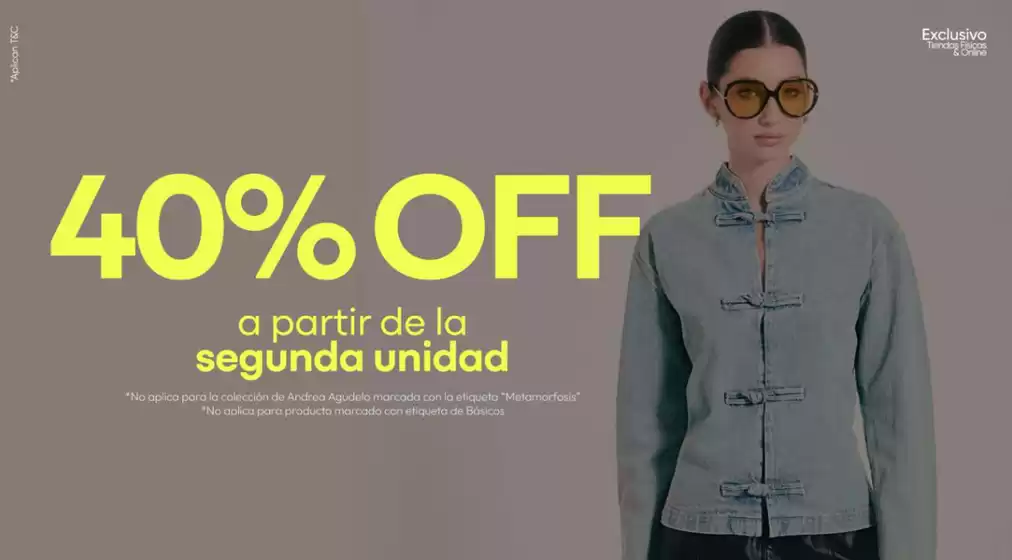 Catálogo ELA | 40% OFF a partir de la segunda unidad | 2026-10-23T00:00:00.000Z - 2026-10-24T00:00:00.000Z