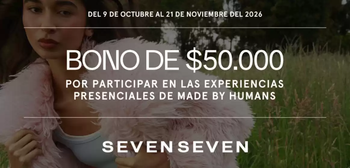 Catálogo Seven Seven | Bono de $50.000 | 2026-10-23T00:00:00.000Z - 2026-11-21T00:00:00.000Z