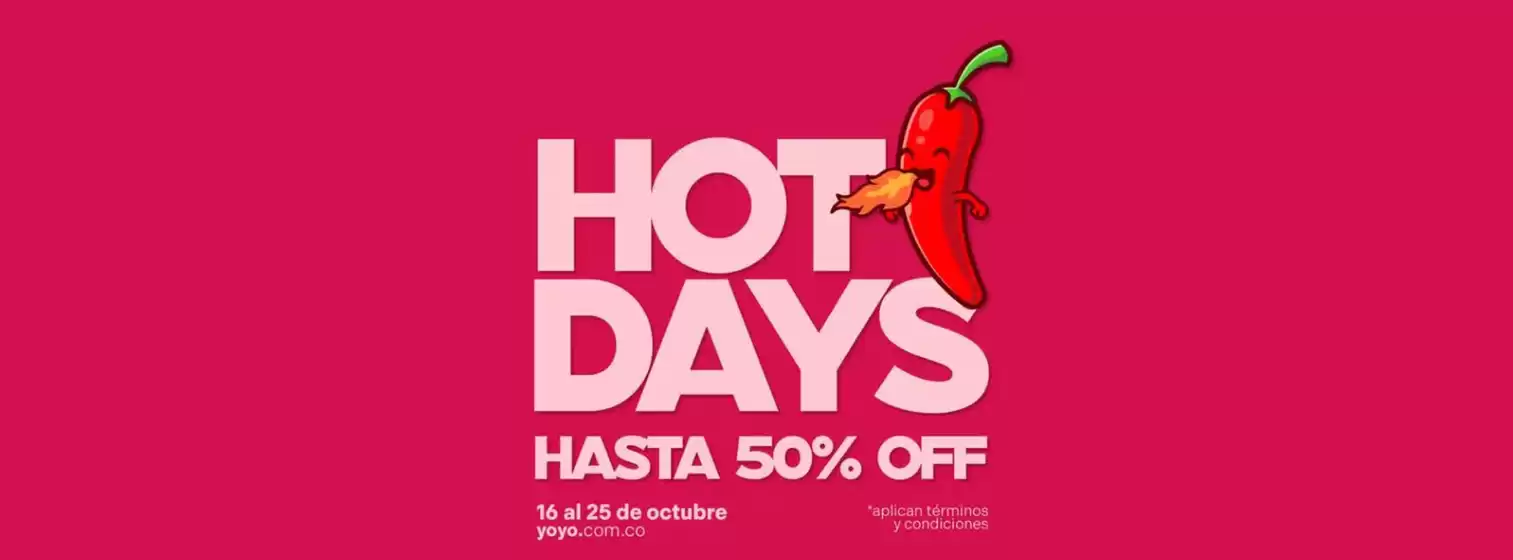 Catálogo Yoyo Jeans | Hot Days Hasta 50% OFF | 2026-10-23T00:00:00.000Z - 2026-10-25T00:00:00.000Z