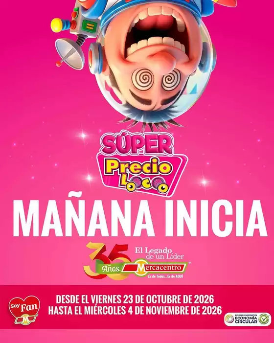 Catálogo MercaCentro | Excelente oferta para todos los clientes | 2026-10-23T00:00:00.000Z - 2026-11-04T00:00:00.000Z