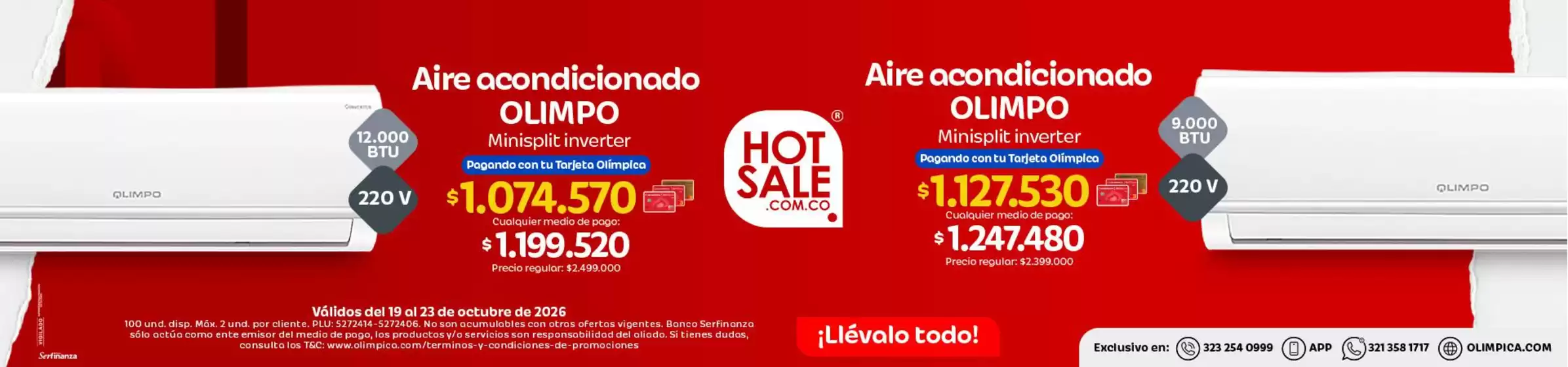 Catálogo Olímpica | Gran variedad de ofertas | 2026-10-19T00:00:00.000Z - 2026-10-23T00:00:00.000Z