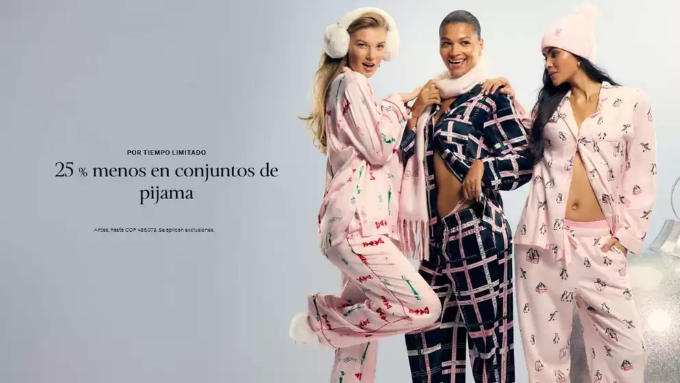 Catálogo Victoria’s Secret | 25% menos en conjuntos de pijama | 2026-10-23T00:00:00.000Z - 2026-10-26T00:00:00.000Z