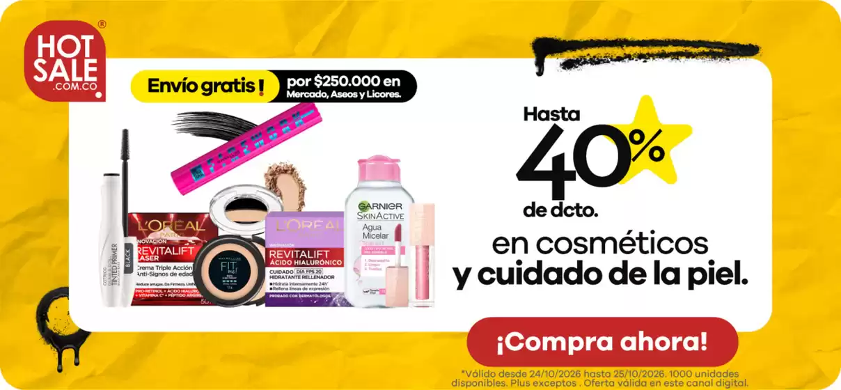 Catálogo Éxito | Ofertas para cazadores de gangas | 2026-10-24T00:00:00.000Z - 2026-10-25T00:00:00.000Z
