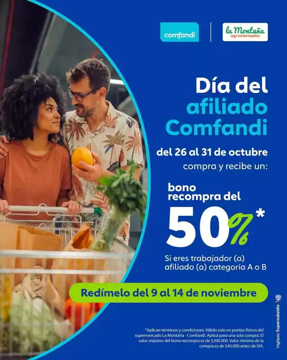 Catálogo Comfandi | Excelente oferta para cazadores de gangas | 2026-10-26T00:00:00.000Z - 2026-11-14T00:00:00.000Z