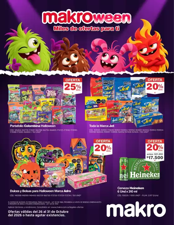 Catálogo Makro | Especial Makroween | 2026-10-26T00:00:00.000Z - 2026-10-31T00:00:00.000Z