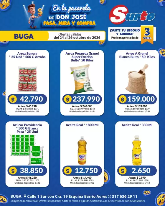 Catálogo Caribe Supermercados | Volante surto buga | 2026-10-24T00:00:00.000Z - 2026-10-26T00:00:00.000Z