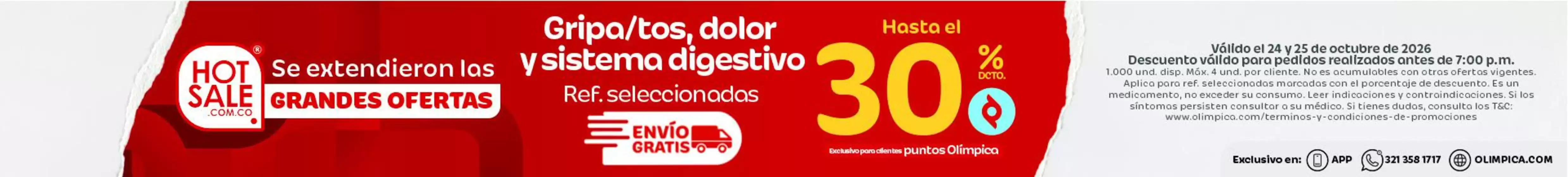 Catálogo Olímpica | Ofertas Olímpica | 2026-10-24T00:00:00.000Z - 2026-10-25T00:00:00.000Z