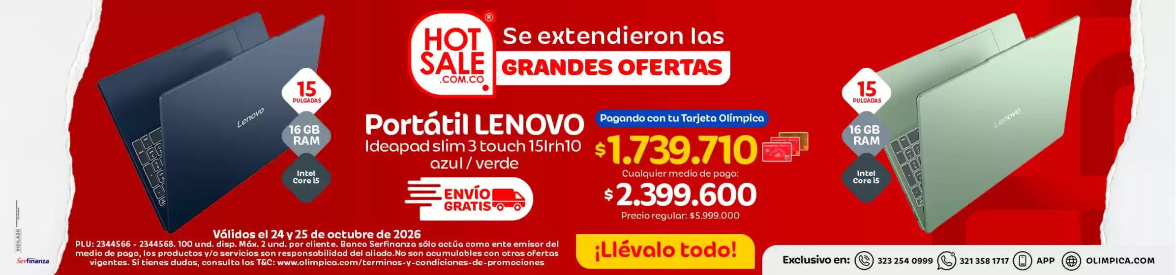 Catálogo Olímpica | Ofertas para cazadores de gangas | 2026-10-24T00:00:00.000Z - 2026-10-25T00:00:00.000Z