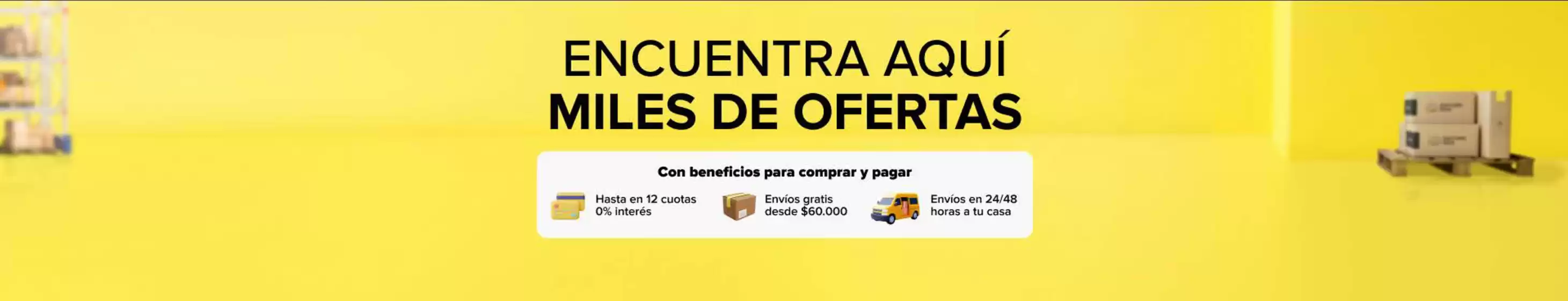 Catálogo Mercado Libre en Coveñas | Encuentra aquí miles de ofertas | 2026-10-26T00:00:00.000Z - 2026-11-01T00:00:00.000Z