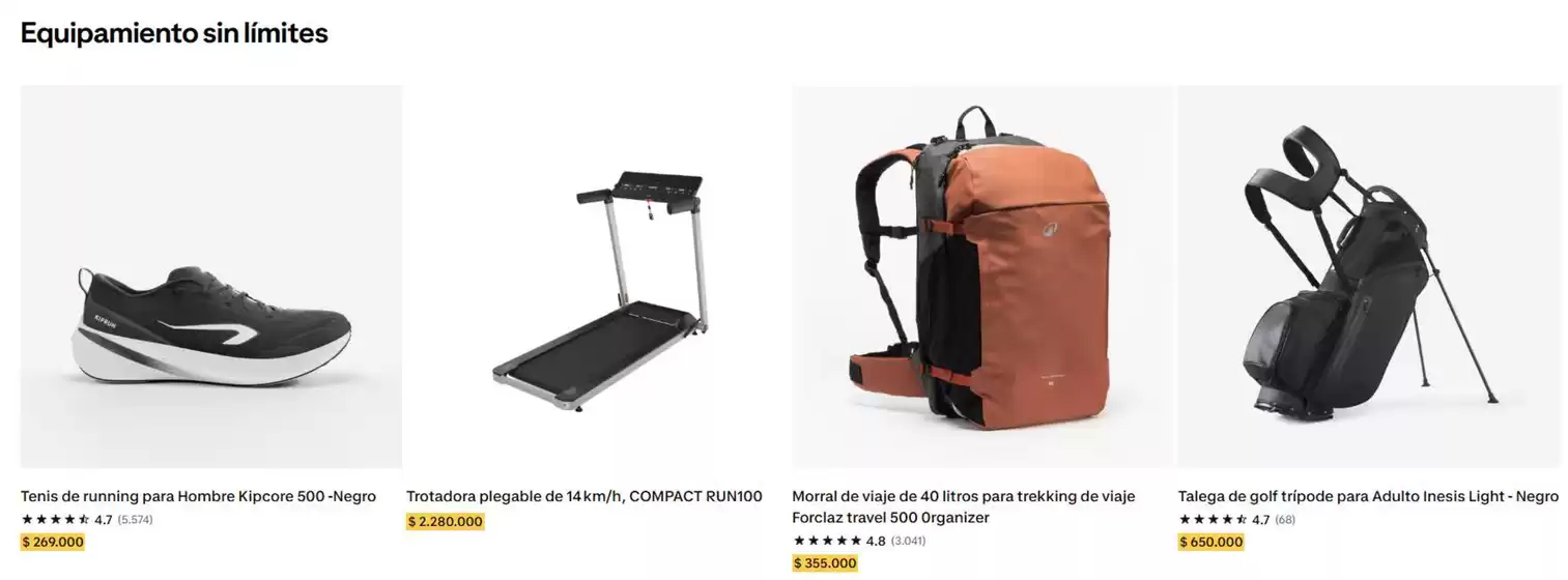 Catálogo Decathlon en Cali | Equipamiento sin límites | 2026-10-27T00:00:00.000Z - 2026-11-01T00:00:00.000Z