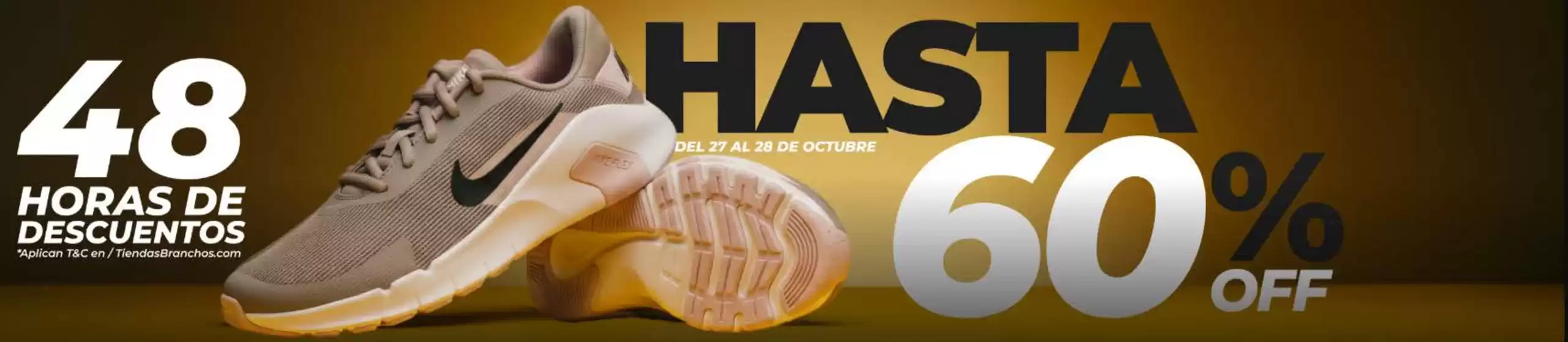 Catálogo Branchos | Hasta 60% OFF en 48 horas de descuentos | 2026-10-27T00:00:00.000Z - 2026-10-28T00:00:00.000Z