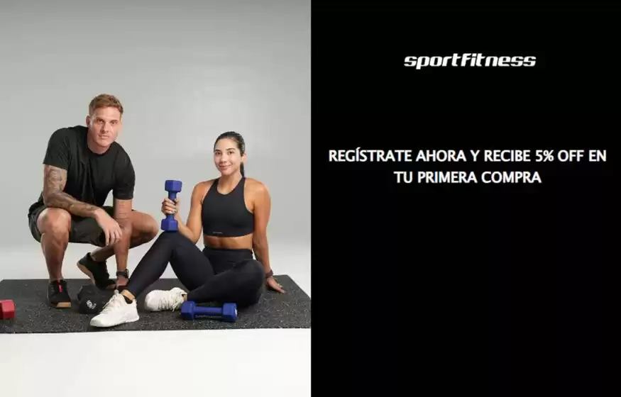 Catálogo Sport Fitness en Ibagué | 5% OFF en tu primera compra | 2026-10-27T00:00:00.000Z - 2026-11-30T00:00:00.000Z