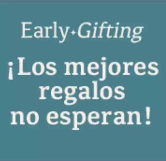 Catálogo Americanino | Early+Gifting, los mejores regalos no esperan | 2026-10-28T00:00:00.000Z - 2026-10-28T00:00:00.000Z