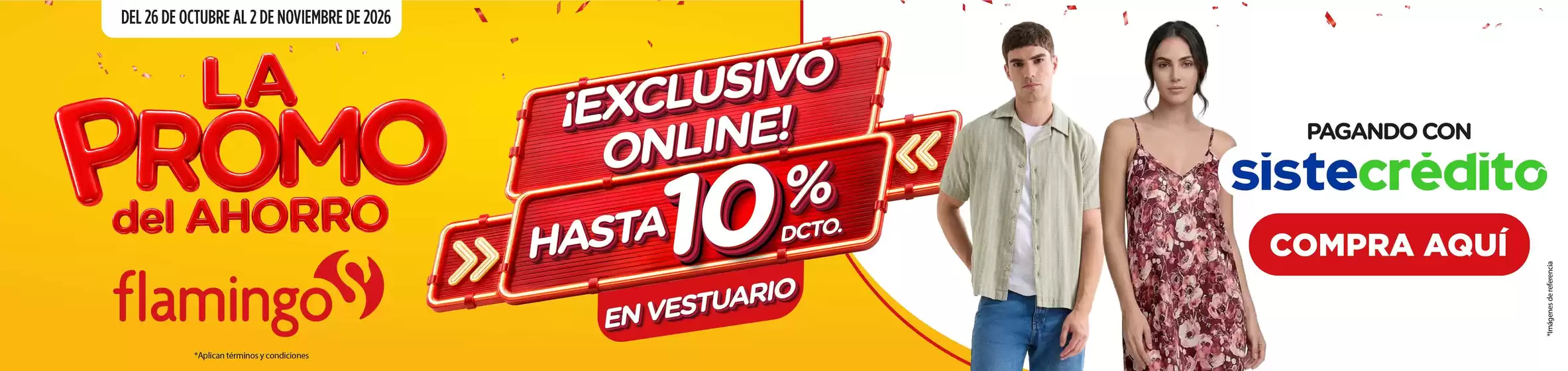 Catálogo Flamingo | Ofertas principales para todos los clientes | 2026-10-26T00:00:00.000Z - 2026-11-02T00:00:00.000Z