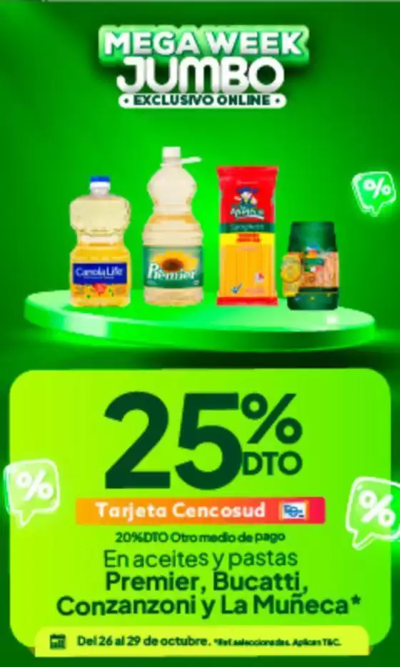 Catálogo Jumbo | Ofertas principales para todos los cazadores de gangas | 2026-10-26T00:00:00.000Z - 2026-10-29T00:00:00.000Z