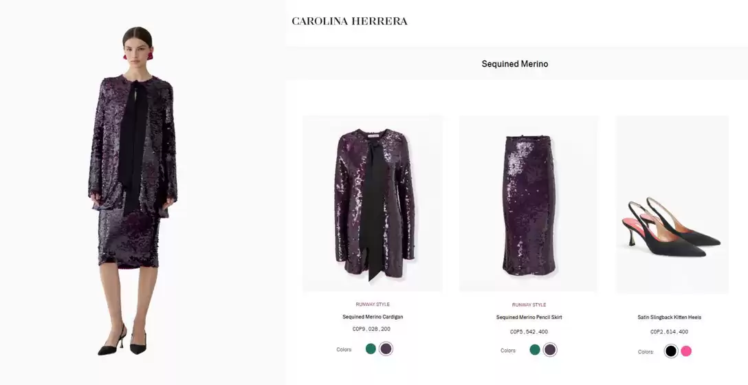 Catálogo Carolina Herrera | Sequined Merino | 2026-10-28T00:00:00.000Z - 2026-11-08T00:00:00.000Z