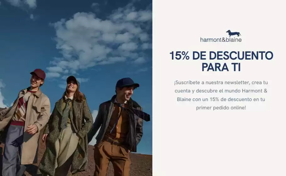 Catálogo Harmont & Blaine | 15% de Descuento para ti | 2026-10-28T00:00:00.000Z - 2026-11-30T00:00:00.000Z