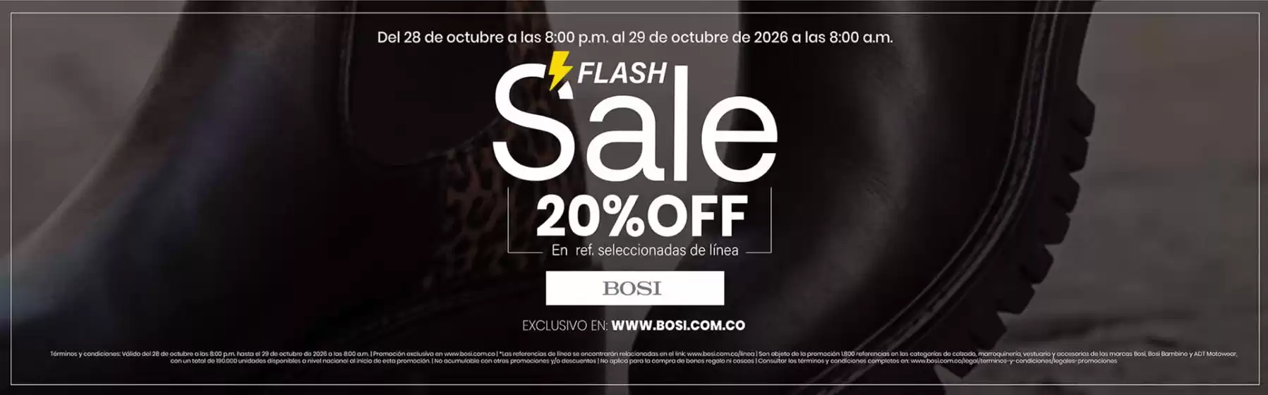 Catálogo Bosi | Flash Sale 20% OFF | 2026-10-29T00:00:00.000Z - 2026-10-29T00:00:00.000Z