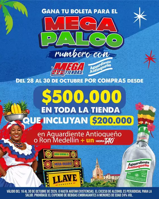 Catálogo MegaTiendas | Descubre ofertas atractivas | 2026-10-16T00:00:00.000Z - 2026-10-30T00:00:00.000Z