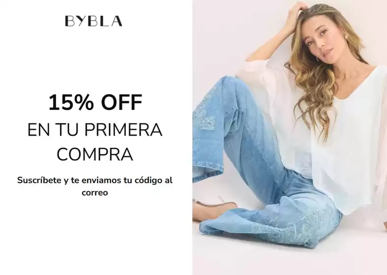 Catálogo Bybla en Bogotá | 15% de DCTO en tu primera compra | 2026-10-29T00:00:00.000Z - 2026-11-30T00:00:00.000Z