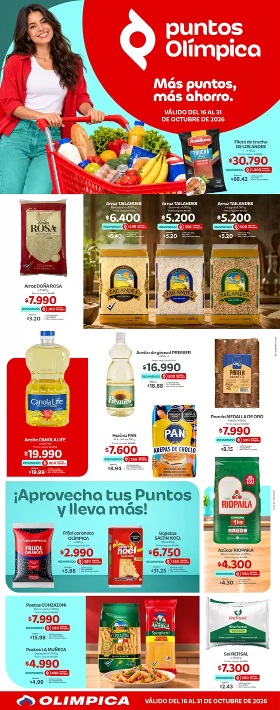 Catálogo Olímpica | Nuestras mejores ofertas para ti | 2026-10-16T00:00:00.000Z - 2026-10-31T00:00:00.000Z