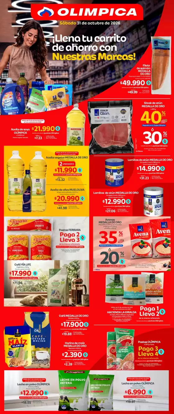 Catálogo Olímpica | Ofertas Olímpica | 2026-10-31T00:00:00.000Z - 2026-11-08T00:00:00.000Z