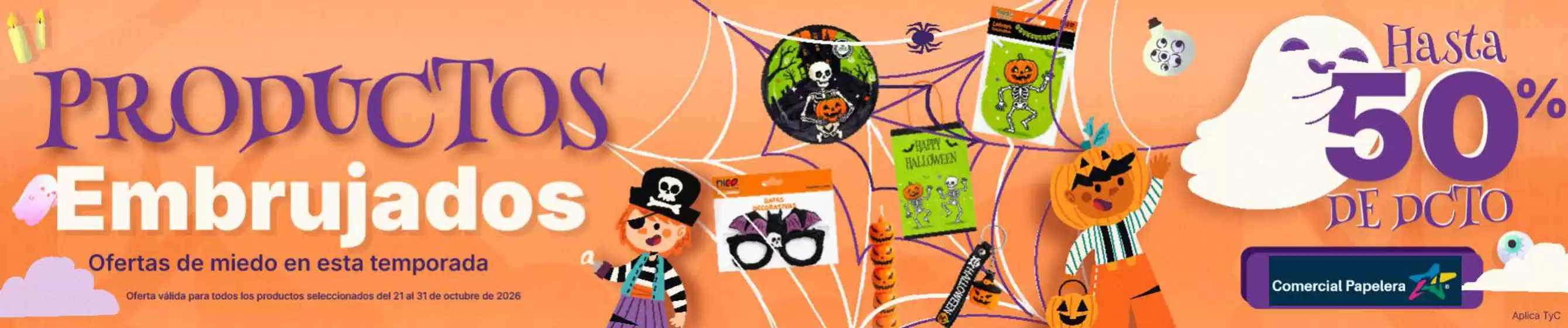 Catálogo Comercial Papelera | Ofertas Hasta 50% y 25% OFF | 2026-10-30T00:00:00.000Z - 2026-10-31T00:00:00.000Z