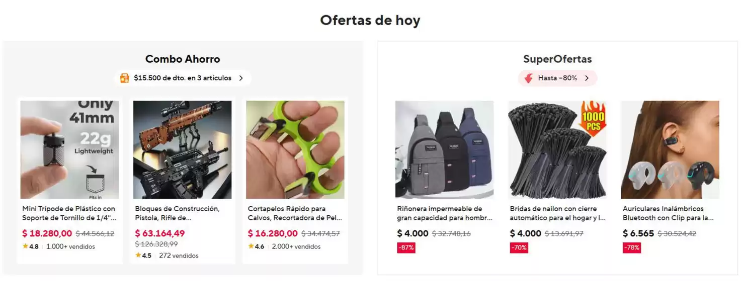 Catálogo Ali Express | Ofertas de hoy | 2026-10-30T00:00:00.000Z - 2026-10-30T00:00:00.000Z