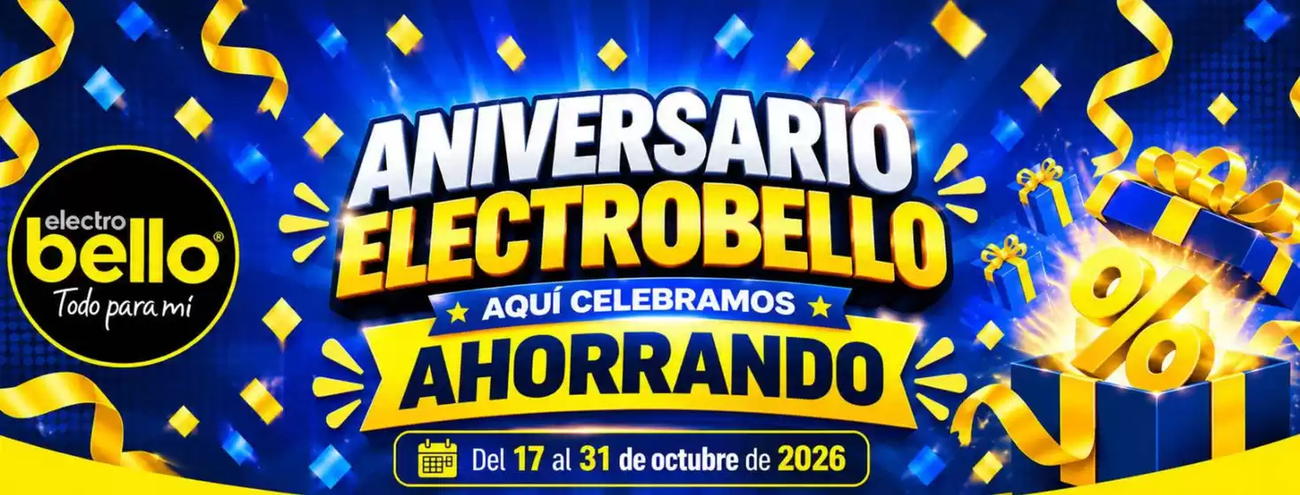 Catálogo Electrobello | Descuentos Especiales | 2026-10-30T00:00:00.000Z - 2026-10-31T00:00:00.000Z