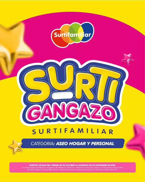Catálogo Surtifamiliar | Ahorra ahora con nuestras ofertas | 2026-10-30T00:00:00.000Z - 2026-11-08T00:00:00.000Z