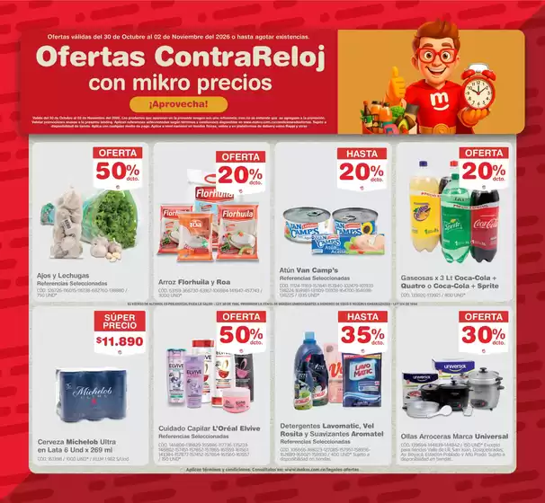 Catálogo Makro | Contrarreloj | 2026-10-30T00:00:00.000Z - 2026-11-02T00:00:00.000Z