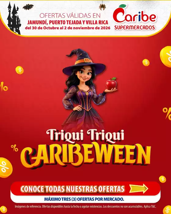 Catálogo Caribe Supermercados | Volante jamundi 2 | 2026-10-30T00:00:00.000Z - 2026-11-02T00:00:00.000Z