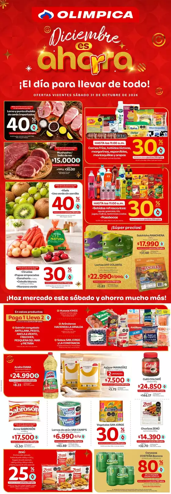 Catálogo Olímpica | Promociones actuales | 2026-10-31T00:00:00.000Z - 2026-11-01T00:00:00.000Z