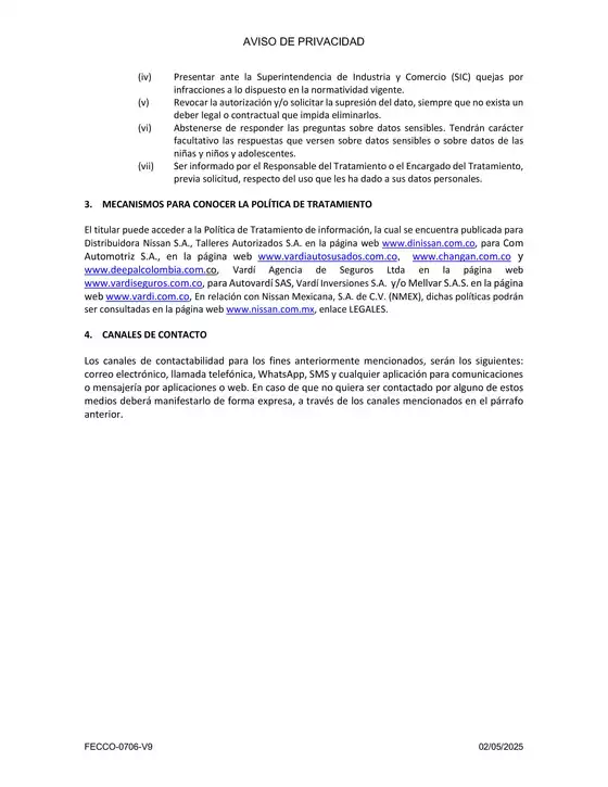 Gangas exclusivas