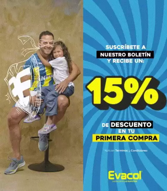 Hasta 15% off