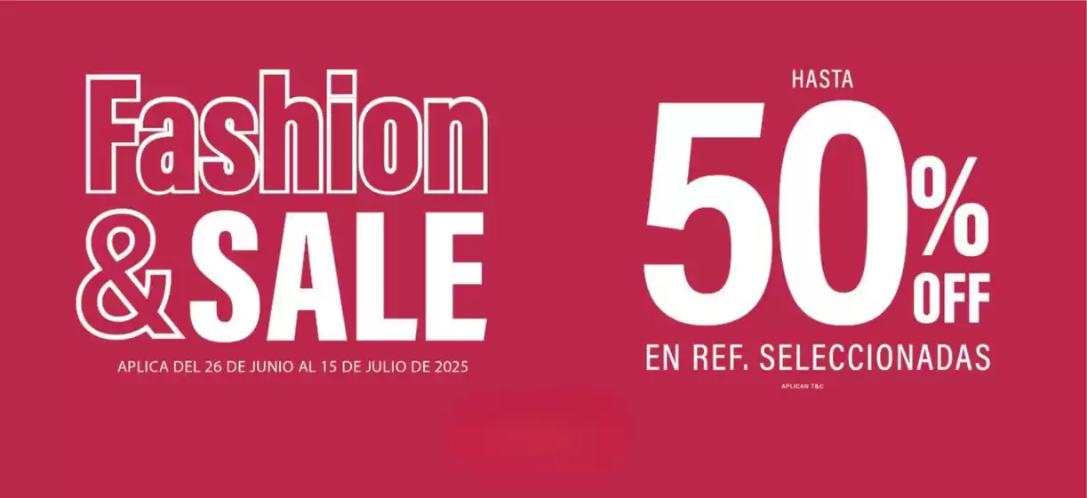 Sales hasta 50% de descuento