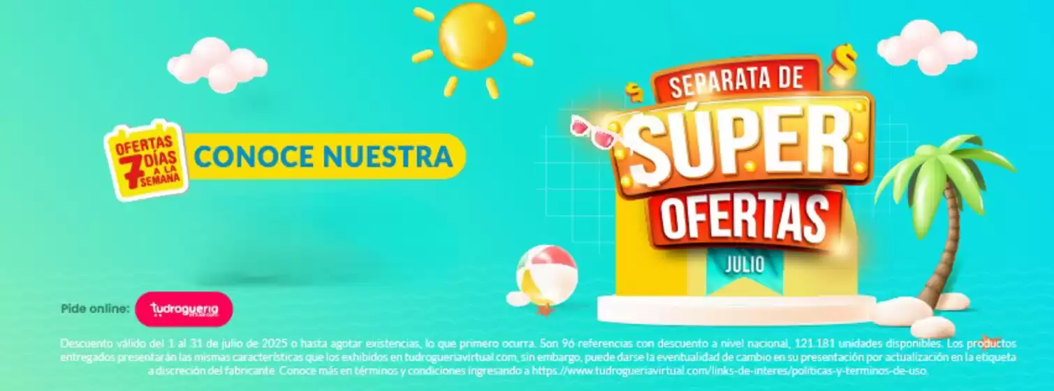 Conoce nuestras ofertas del mes