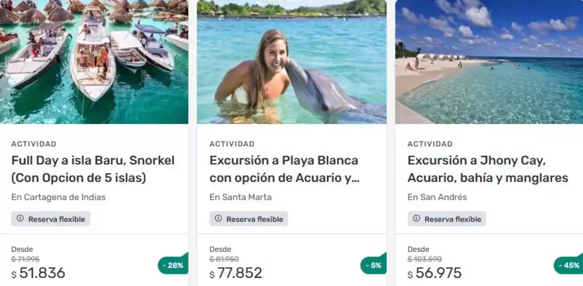 Descuentos especiales para tu viajes 