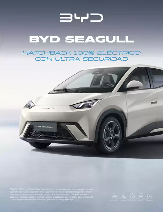 El nuevo Seagull llegó a BYD