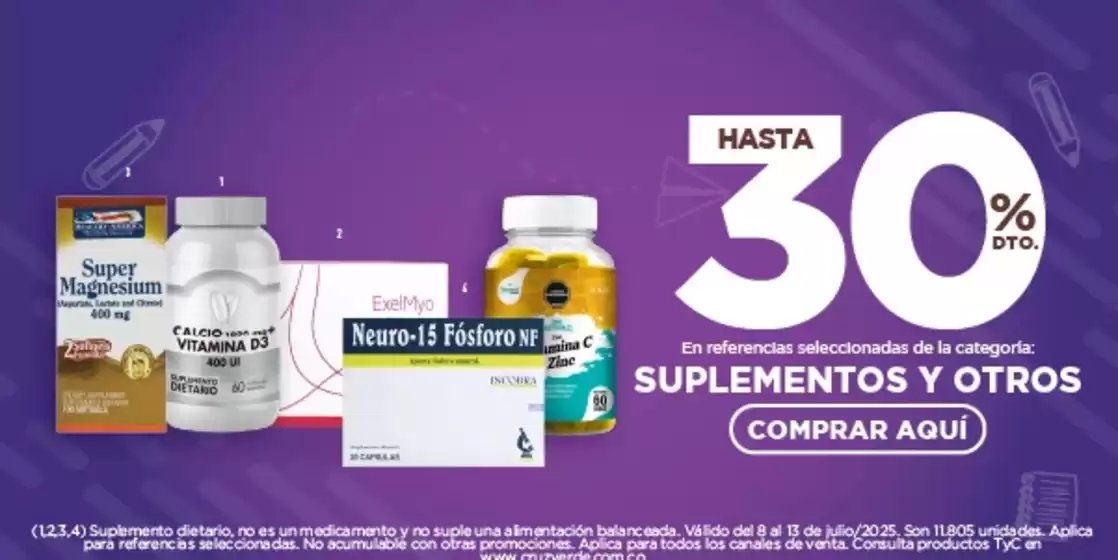 Catálogo Cruz verde en Bello | Nuevas ofertas para descubrir | 2025-07-08T00:00:00.000Z - 2025-07-13T00:00:00.000Z